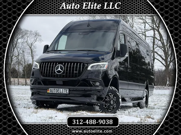 2026 Mercedes-Benz Sprinter AWD Starlight Elite Pullman 15 Passenger AMG Trim