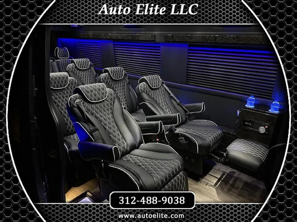 2024 Mercedes-Benz Sprinter Passenger Van Luxury Transformer Coach 170WB EXT 12 Pass