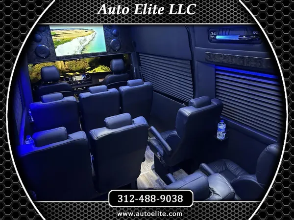 2024 Mercedes-Benz Sprinter AWD 15 Passenger Coach Road Liner 747 AMG Trim