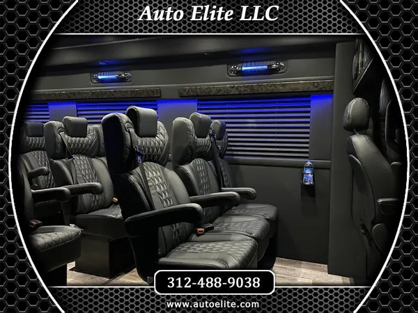 2026 Mercedes-Benz Sprinter 15 Passenger Mini Bus Coach with Large Legroom