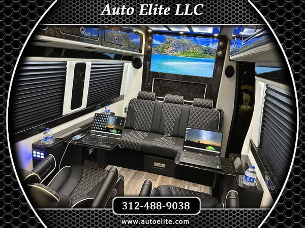 2026 Mercedes-Benz Sprinter Road Jet Limousine with Bathroom 9 Passenger