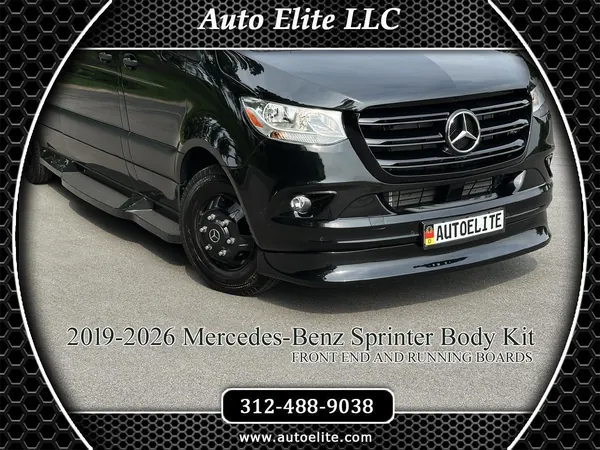 2026 Mercedes-Benz Sprinter FRONT LIP / RUNNING BOARDS / GRILL