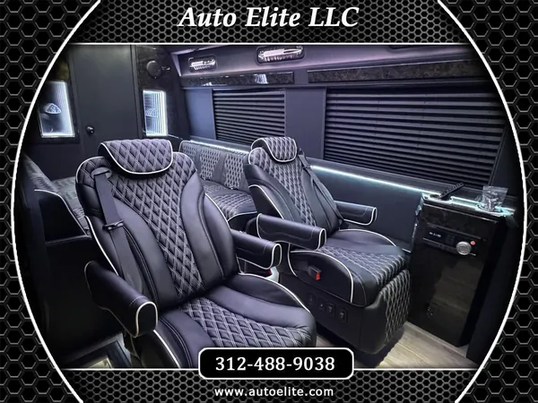 2026 Mercedes-Benz Sprinter Elite Cruiser Maybach Trim 12 Passenger + Bathroom