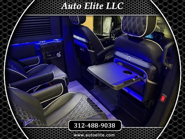 2026 Mercedes-Benz Sprinter Business Class Folding Table with Wireless Charger
